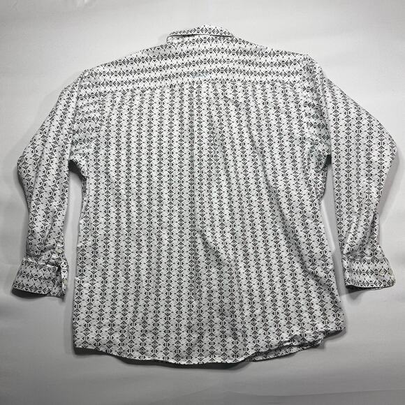 Ariat Men's Long Sleeve Aztec Print Western Button Up Shirt - Size XL - Picture 3 of 6